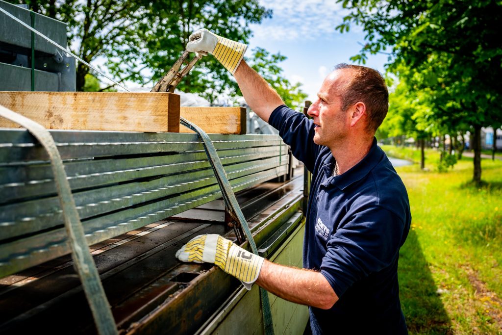 Bedrijfsfotografie voor Voets Transport in Eersel: wagenpark en werk in de praktijk