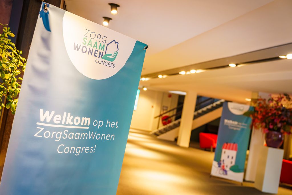 Fotografie ZorgSaamWonen Congres in Bussum branding