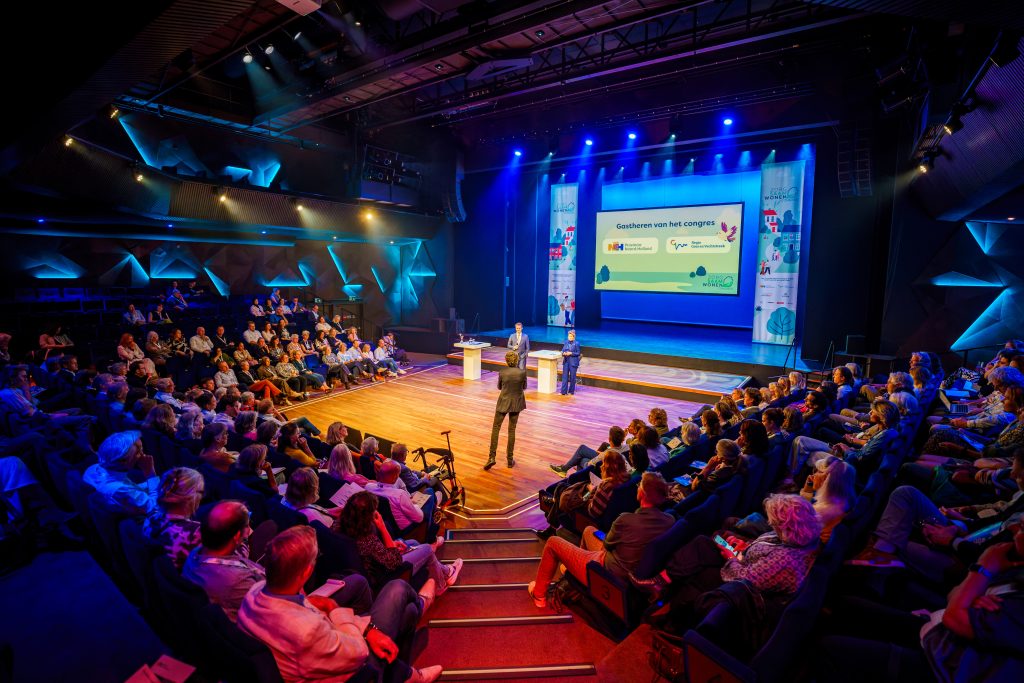 Fotografie ZorgSaamWonen Congres in Bussum plenair