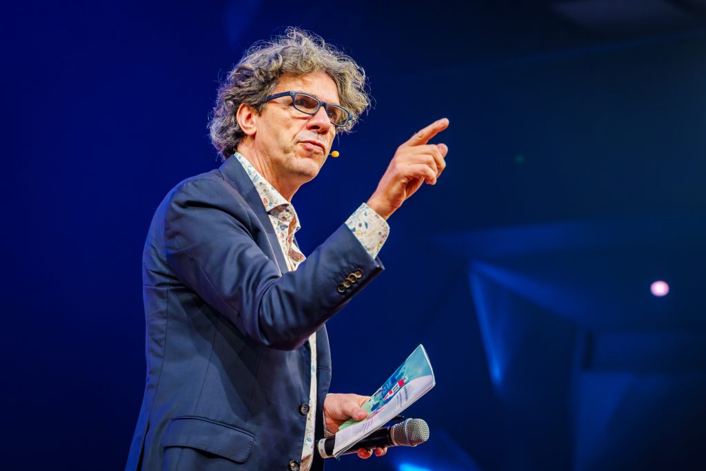 Fotografie ZorgSaamWonen Congres in Bussum plenair spreker