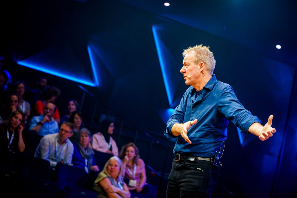 Fotografie ZorgSaamWonen Congres in Bussum plenair spreker